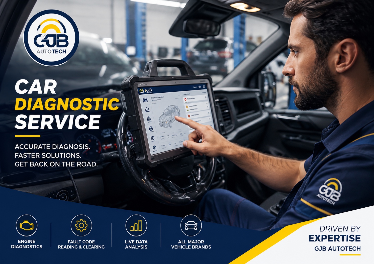 GDB Autotech car diagnostics service